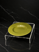 Clear Acrylic Elevated Pet Bowl Stand AC20260819 透明亚克力抬高宠物食盆架  型号AC20260819 - Image 2