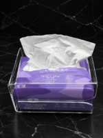 Clear Acrylic Tissue Box Holder AC20260818 透明亚克力桌面抽纸盒  型号AC20260818 - Image 9