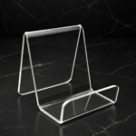 Clear Acrylic Desktop Phone Stand AC20260817 透明亚克力桌面手机支架  型号：AC20260817