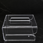 Clear Acrylic Tissue Box Holder AC20260818 透明亚克力桌面抽纸盒  型号AC20260818