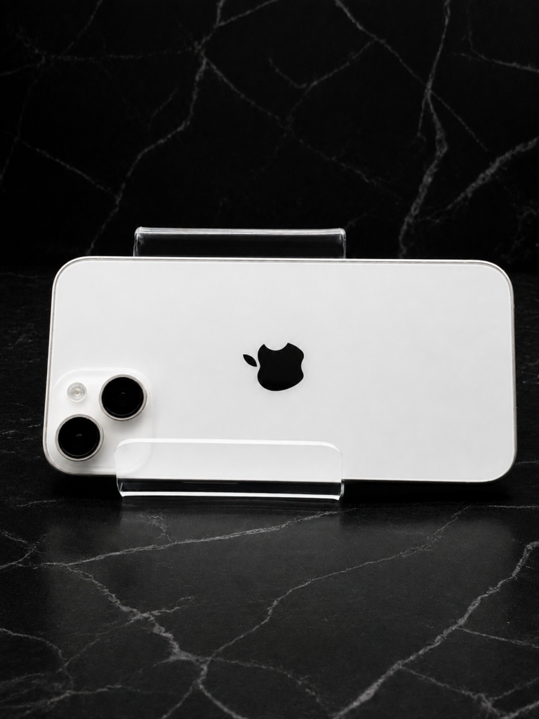 Clear Acrylic Desktop Phone Stand