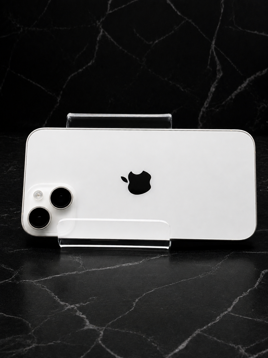 Clear Acrylic Desktop Phone Stand